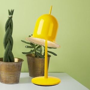 Cheery Yellow Bell Lamp!